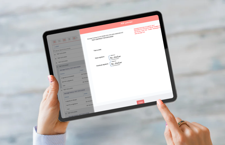 #DIESE DocuSign workflow